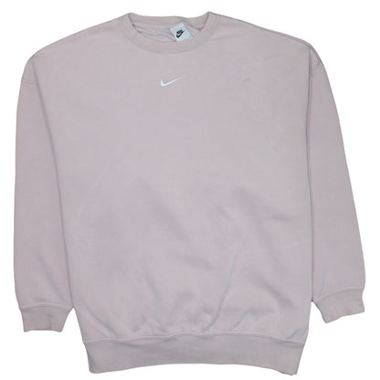 Mens UK Size S Nike Beige Pullover Sweatshirt