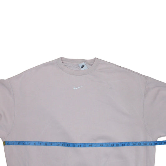 Mens UK Size S Nike Beige Pullover Sweatshirt