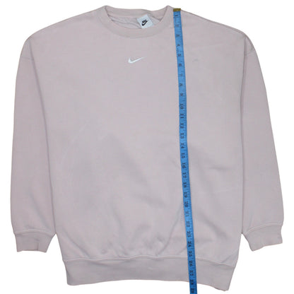 Mens UK Size S Nike Beige Pullover Sweatshirt