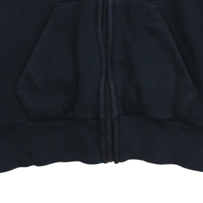 Womens UK Size 10 PUMA Black Full Zip Hoodie