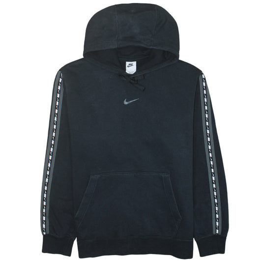 Mens UK Size M Nike Black Pullover Hoodie