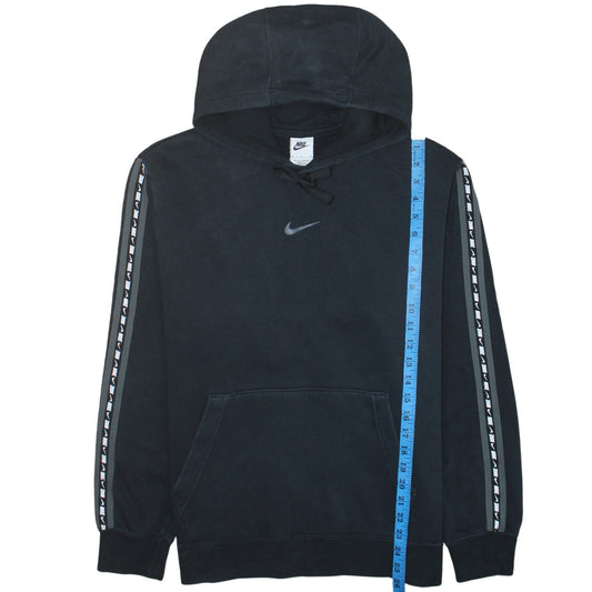 Mens UK Size M Nike Black Pullover Hoodie