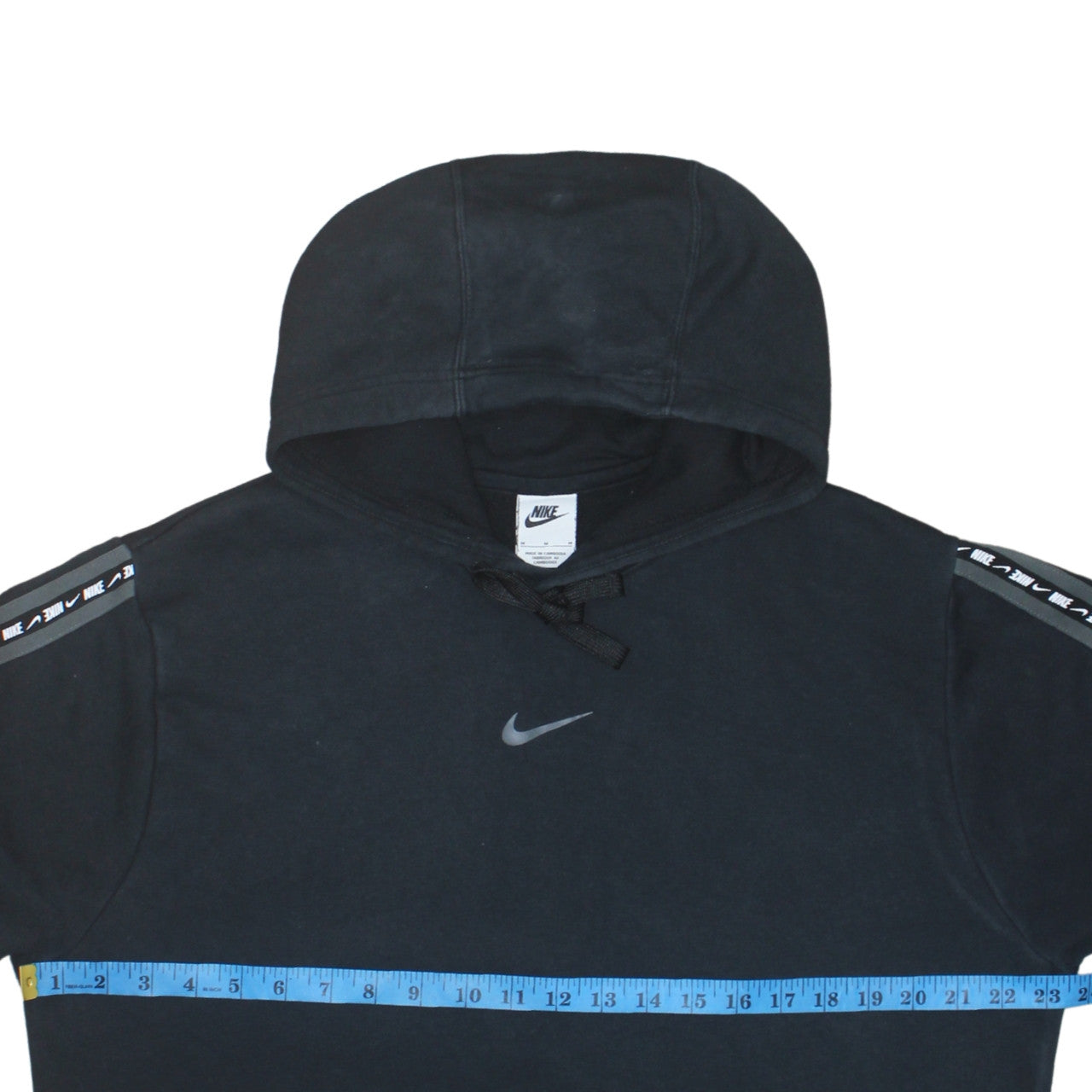 Mens UK Size M Nike Black Pullover Hoodie
