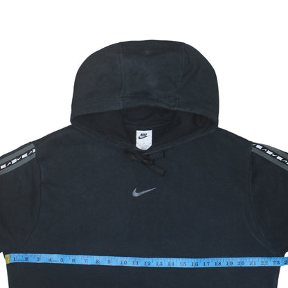 Mens UK Size M Nike Black Pullover Hoodie