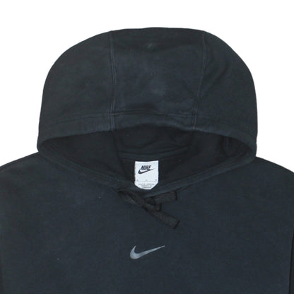 Mens UK Size M Nike Black Pullover Hoodie