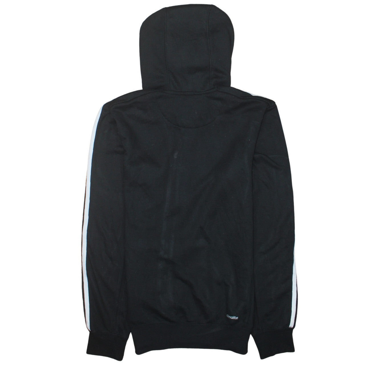 Mens UK Size XS adidas Black Full Zip Hoodie