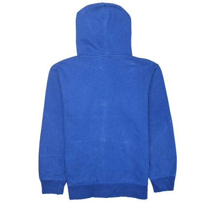 GAP Boys Blue Full Zip Hoodie XL - Logo Fleece Casual Sweatshirt