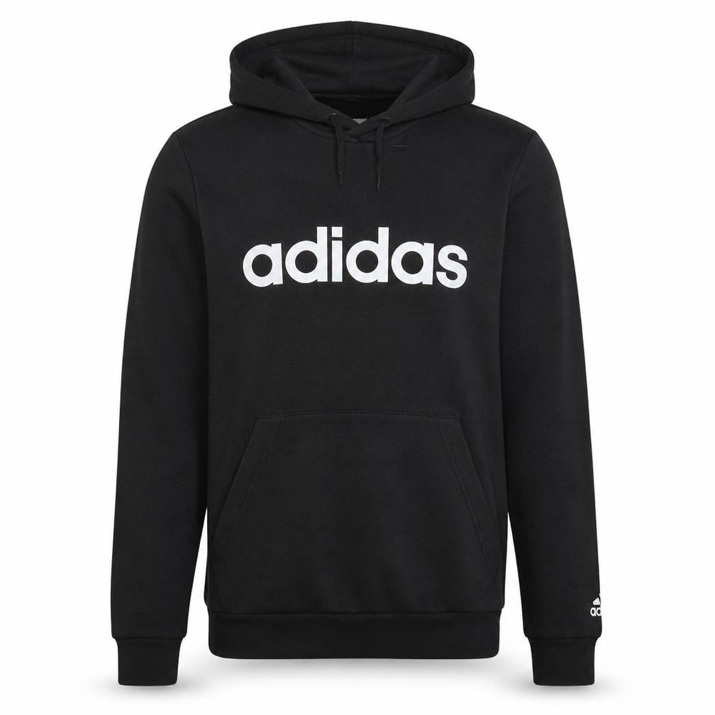 Mens UK Size S adidas Black Pullover Hoodie
