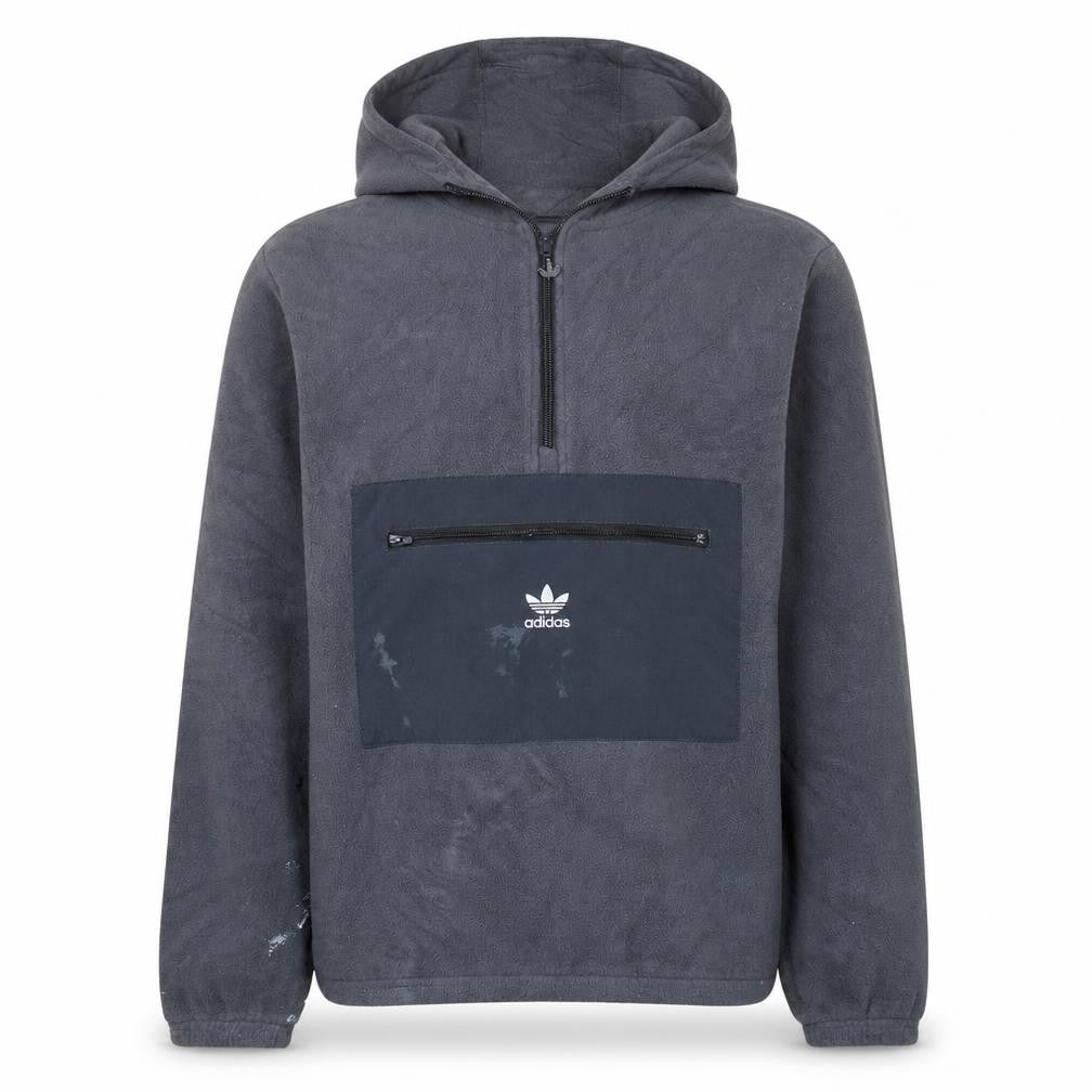 Mens UK Size XS adidas Grey Pullover Hoodie