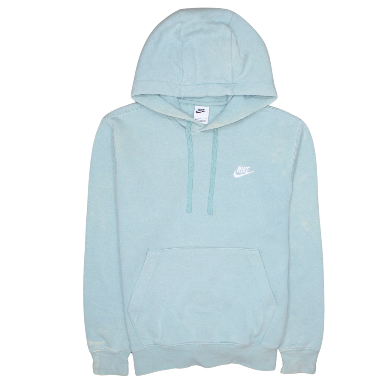 Womens UK Size S Nike Blue Pullover Hoodie