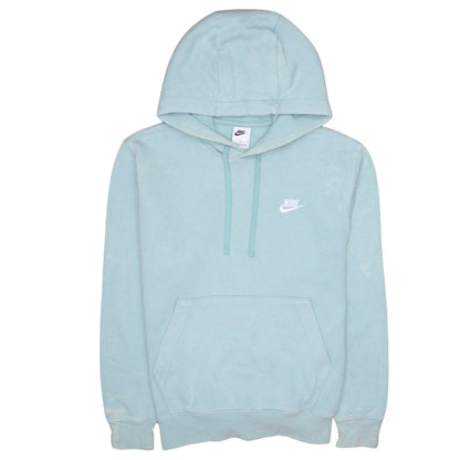 Womens UK Size S Nike Blue Pullover Hoodie