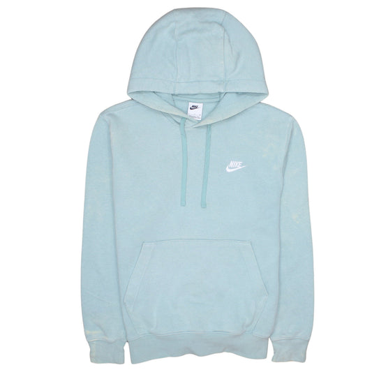 Womens UK Size S Nike Blue Pullover Hoodie