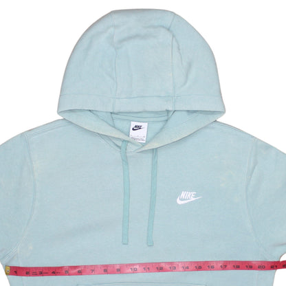 Womens UK Size S Nike Blue Pullover Hoodie