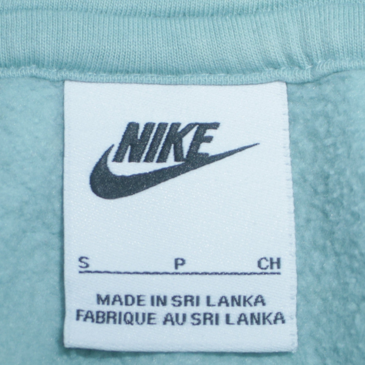 Womens UK Size S Nike Blue Pullover Hoodie