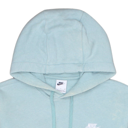 Womens UK Size S Nike Blue Pullover Hoodie