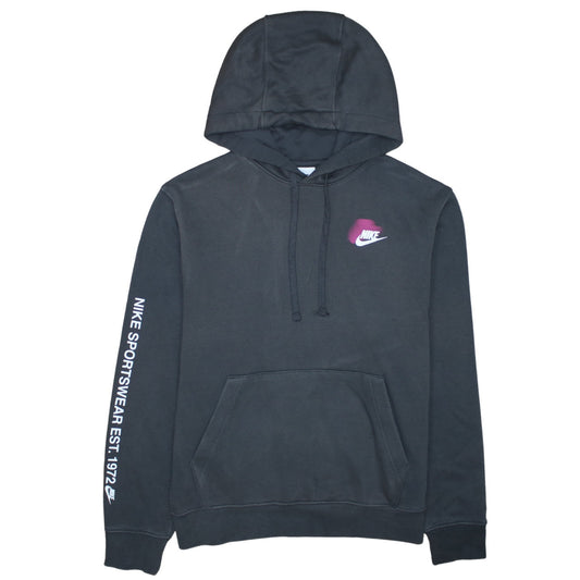 Mens UK Size S Nike Black Pullover Hoodie