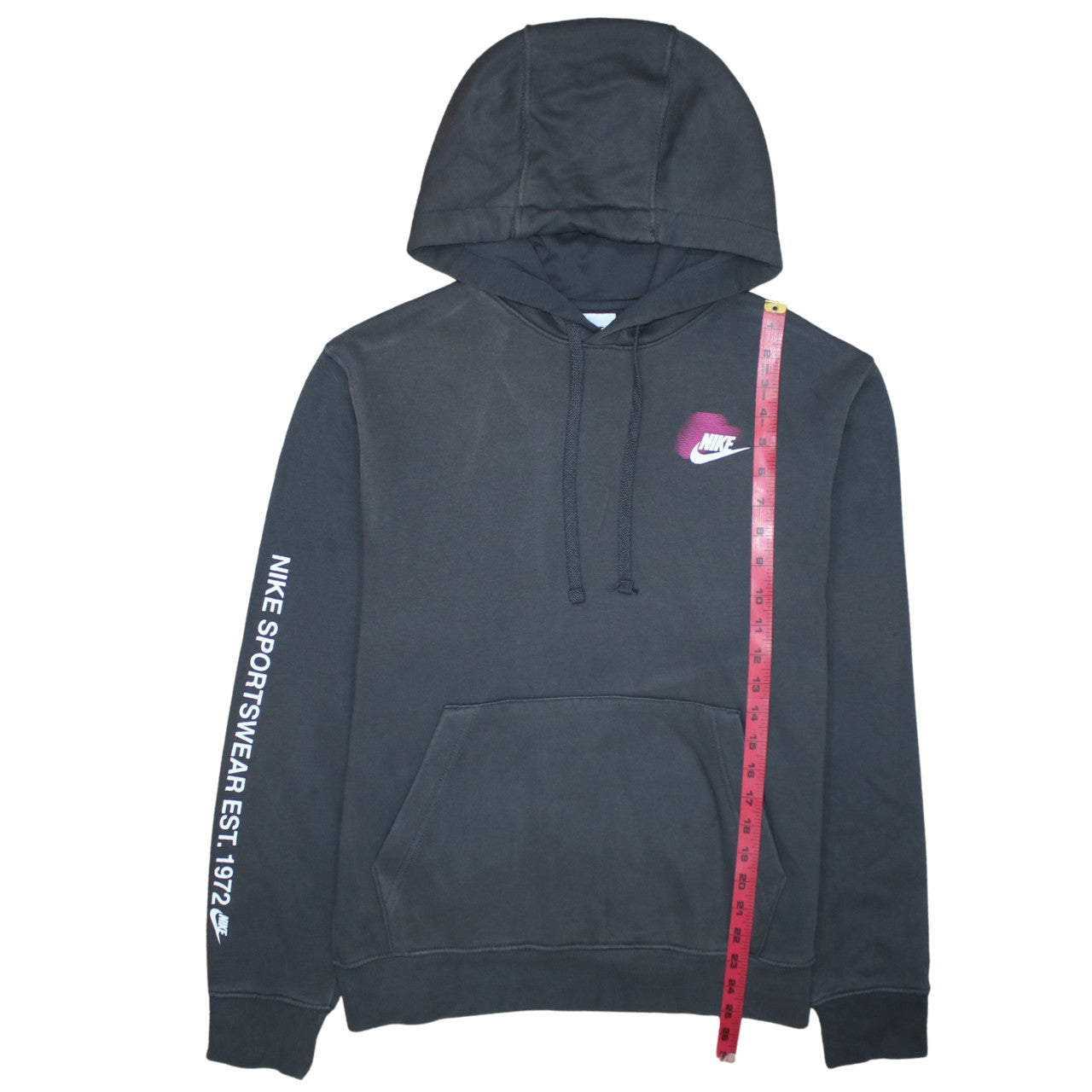 Mens UK Size S Nike Black Pullover Hoodie