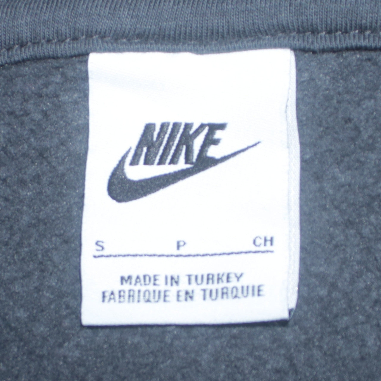 Mens UK Size S Nike Black Pullover Hoodie