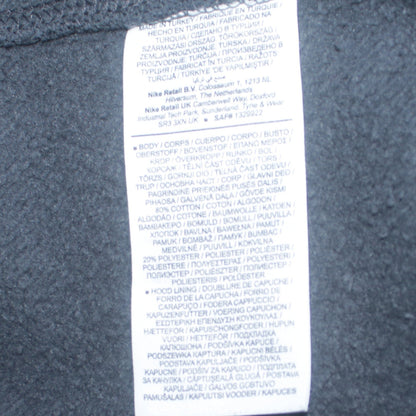 Mens UK Size S Nike Black Pullover Hoodie