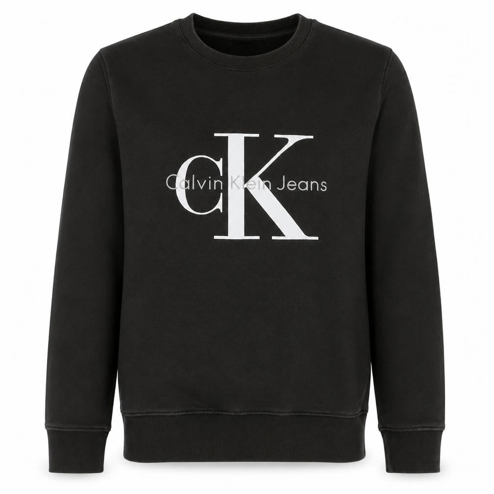 Mens UK Size XS Calvin Klein Jeans Black Pullover Sweatshirt