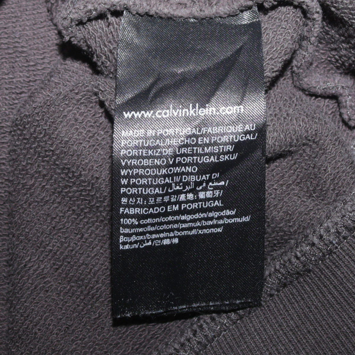 Mens UK Size XS Calvin Klein Jeans Black Pullover Sweatshirt