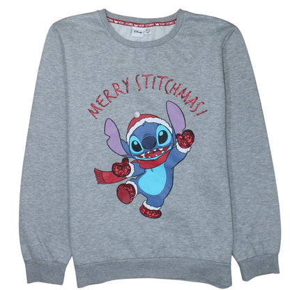 Womens UK Size L Disney Grey Pullover Sweatshirt