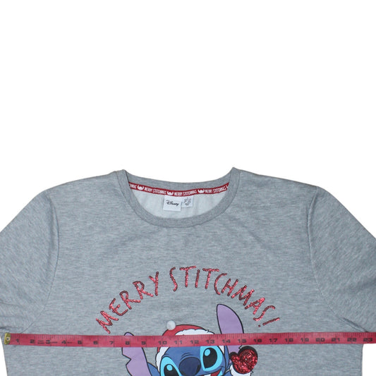 Womens UK Size L Disney Grey Pullover Sweatshirt