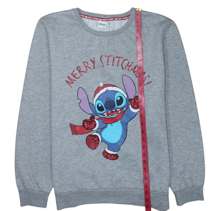 Womens UK Size L Disney Grey Pullover Sweatshirt