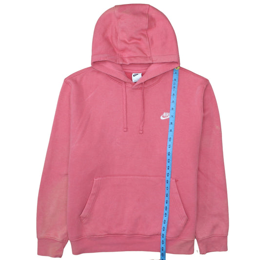 Womens UK Size L Nike Pink Pullover Hoodie