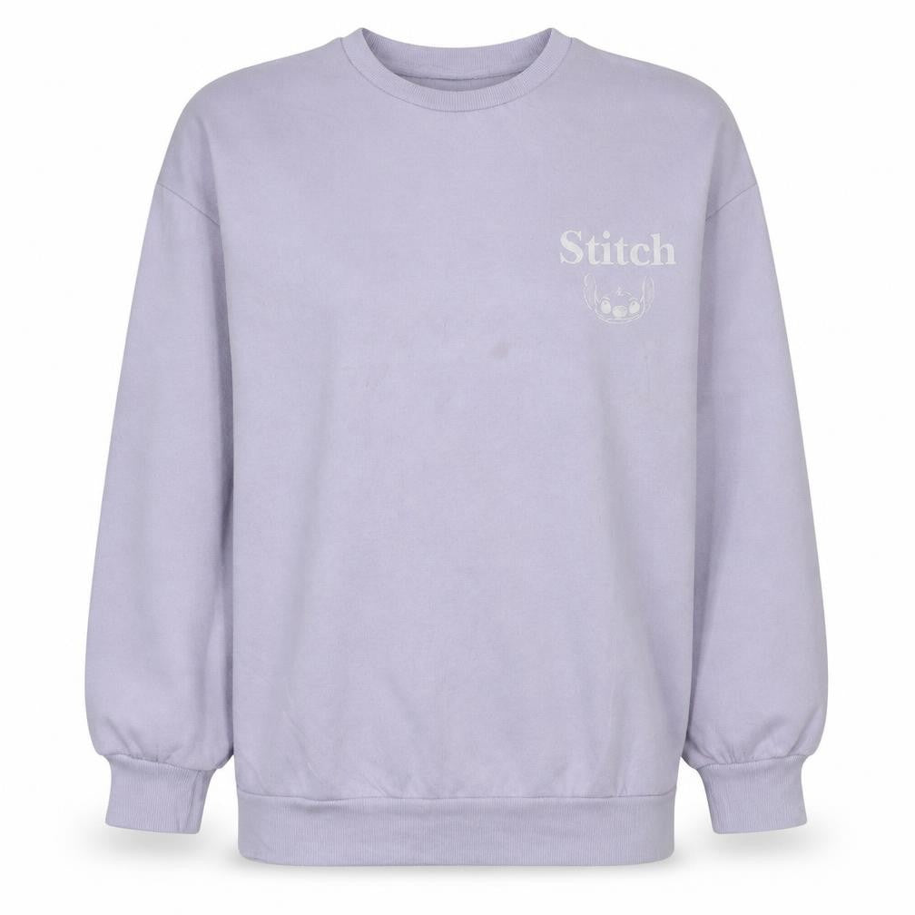 Womens UK Size L Disney Purple Pullover Sweatshirt