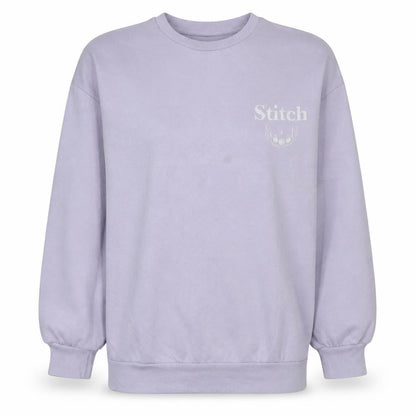 Womens UK Size L Disney Purple Pullover Sweatshirt