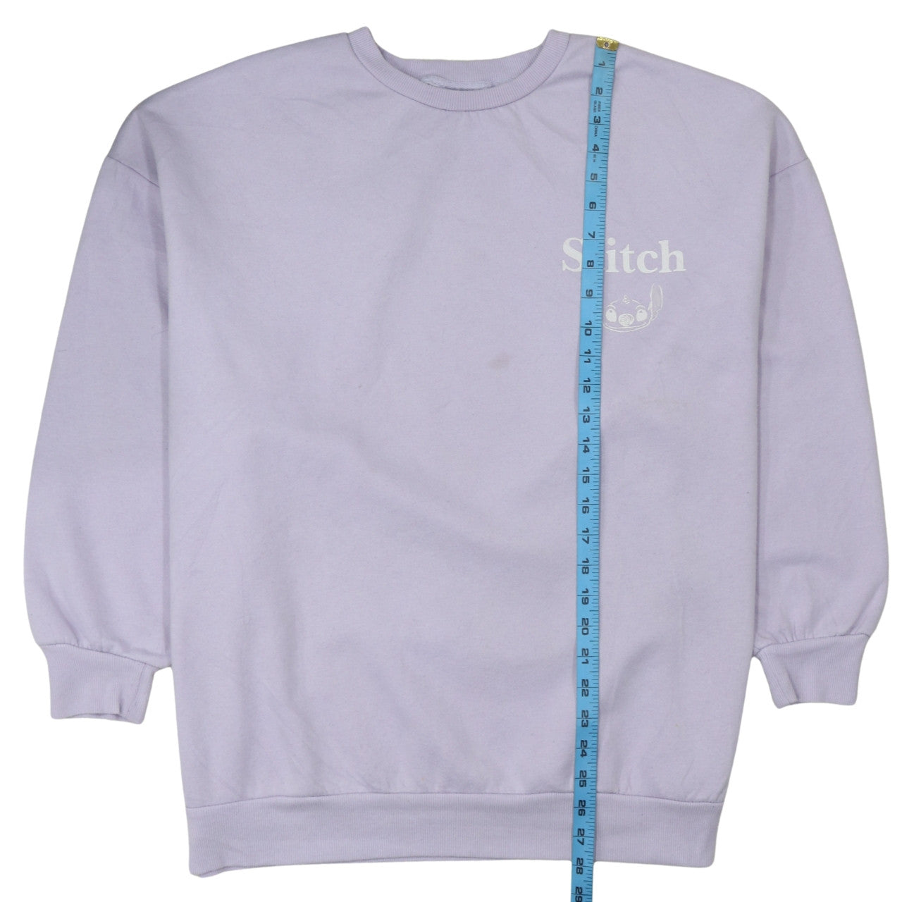 Womens UK Size L Disney Purple Pullover Sweatshirt