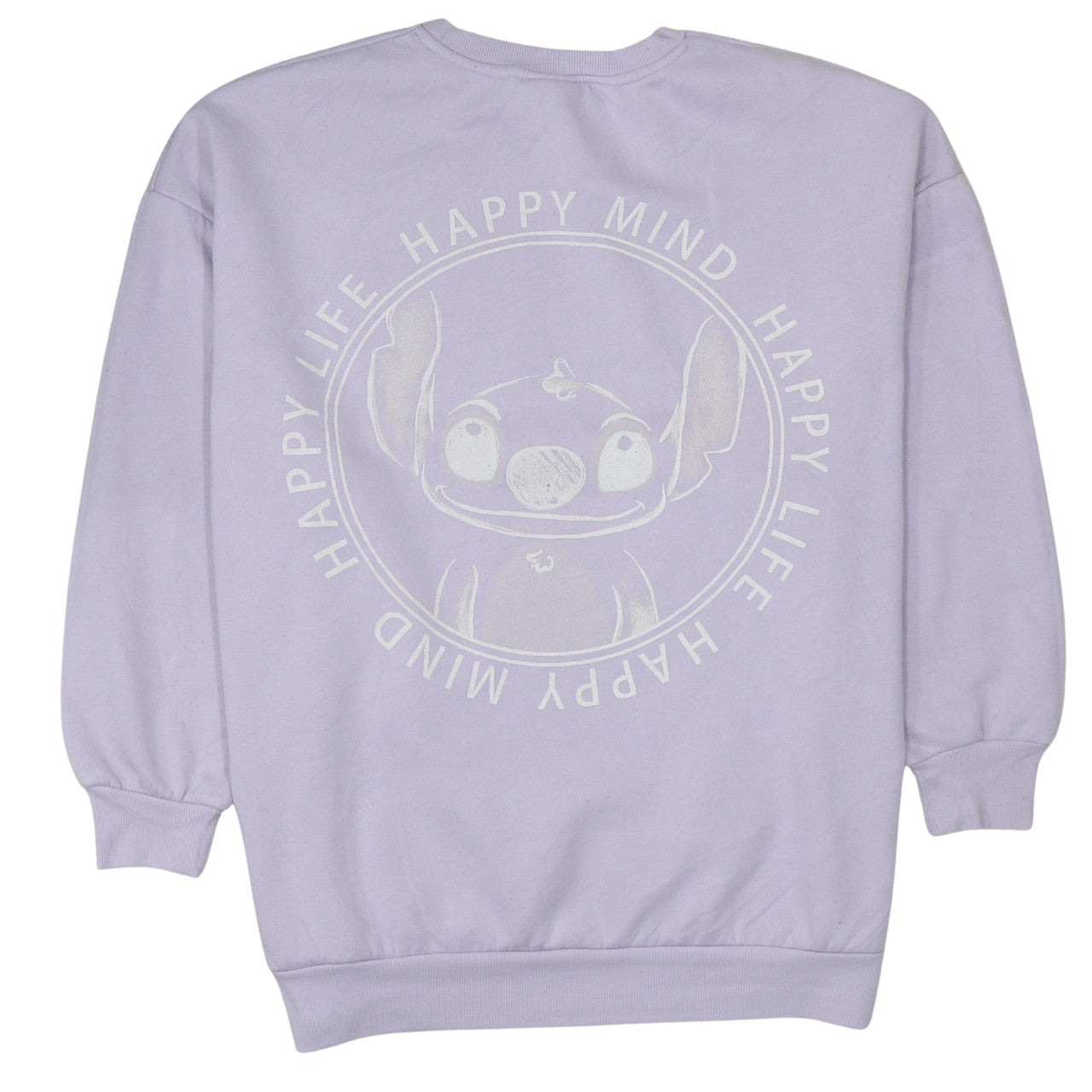 Womens UK Size L Disney Purple Pullover Sweatshirt