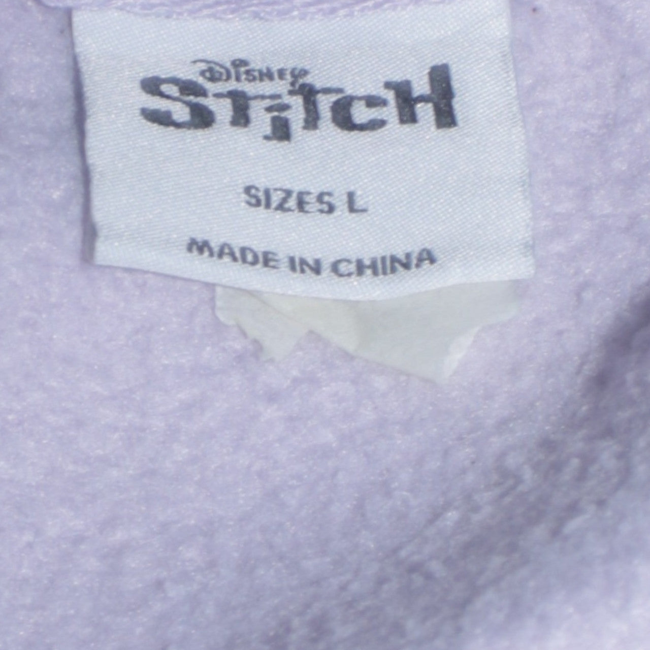 Womens UK Size L Disney Purple Pullover Sweatshirt