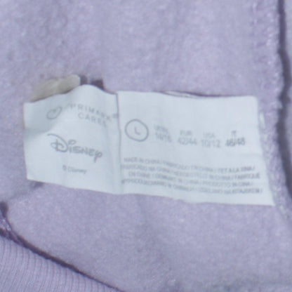 Womens UK Size L Disney Purple Pullover Sweatshirt