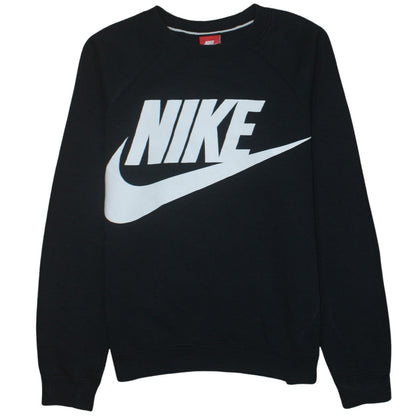 Mens UK Size S Nike Black Pullover Sweatshirt