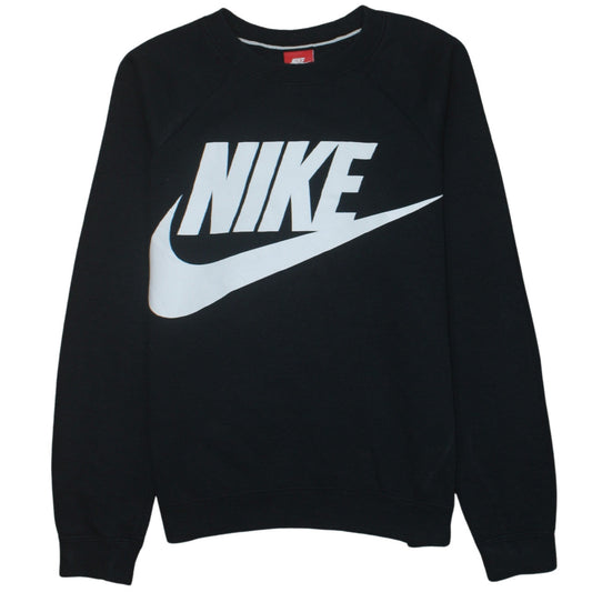 Mens UK Size S Nike Black Pullover Sweatshirt