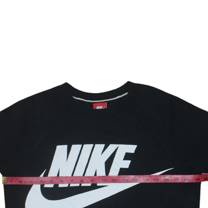 Mens UK Size S Nike Black Pullover Sweatshirt