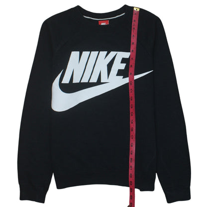 Mens UK Size S Nike Black Pullover Sweatshirt