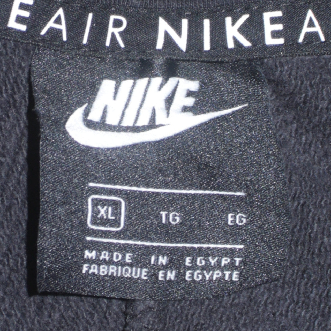 Womens UK Size XL Nike Black Pullover Hoodie