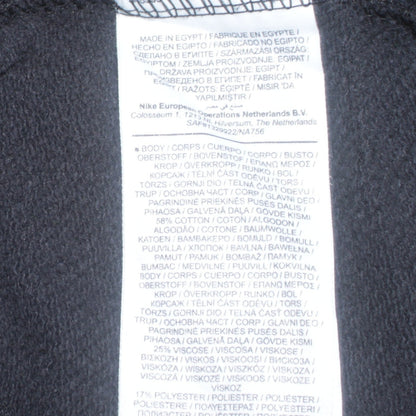 Womens UK Size XL Nike Black Pullover Hoodie