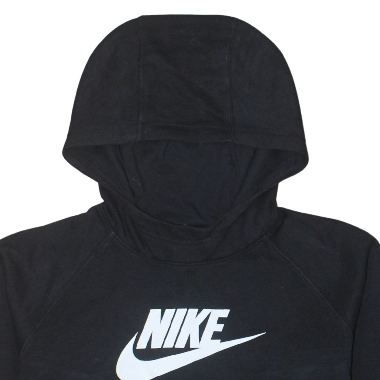 Womens UK Size XL Nike Black Pullover Hoodie