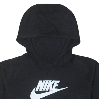 Womens UK Size XL Nike Black Pullover Hoodie