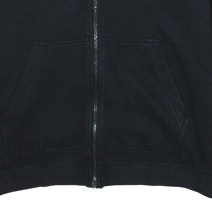 Mens UK Size S Nike Black Full Zip Hoodie
