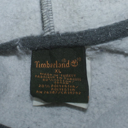 Mens UK Size XL Timberland Grey Full Zip Hoodie