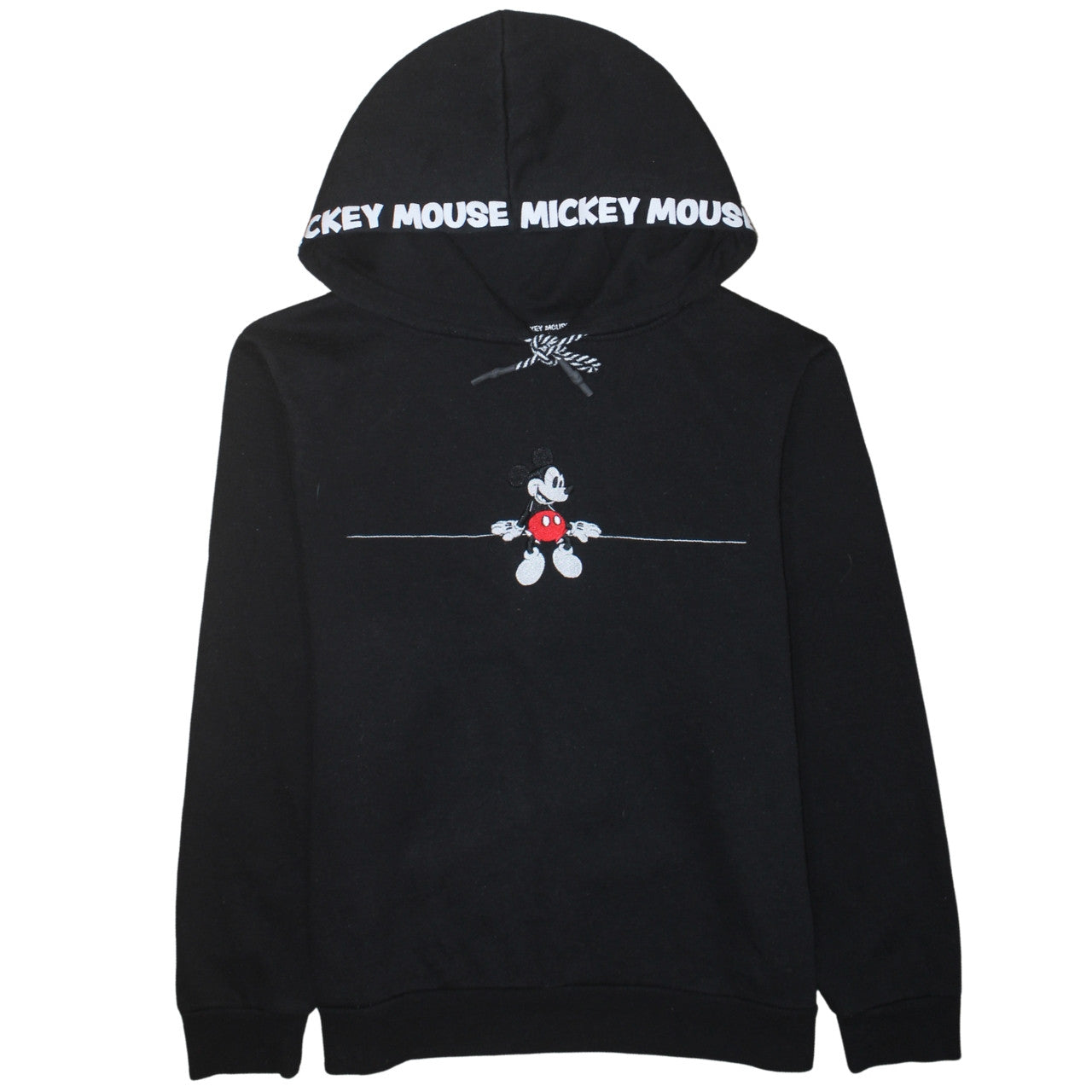 Womens UK Size XL Disney Black Pullover Hoodie