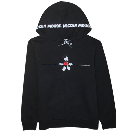 Womens UK Size XL Disney Black Pullover Hoodie
