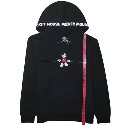 Womens UK Size XL Disney Black Pullover Hoodie