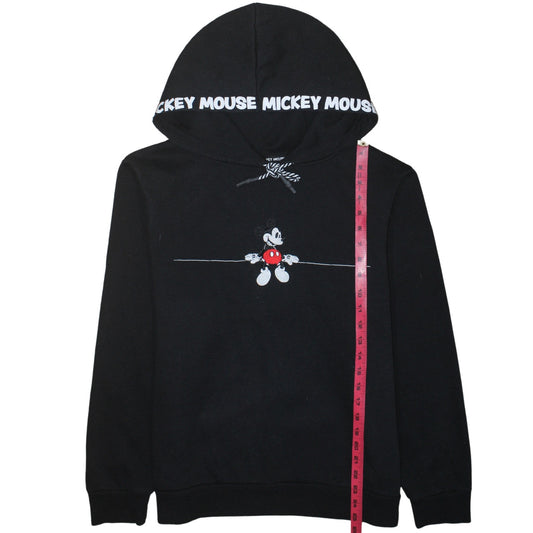 Womens UK Size XL Disney Black Pullover Hoodie
