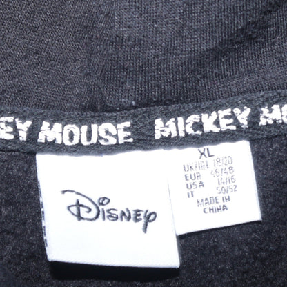 Womens UK Size XL Disney Black Pullover Hoodie